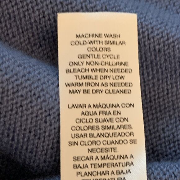 Chico's Longline Open Front Knit Cardigan Sweater Womens Size 3/XL/16 Light Blue - Picture 8 of 10